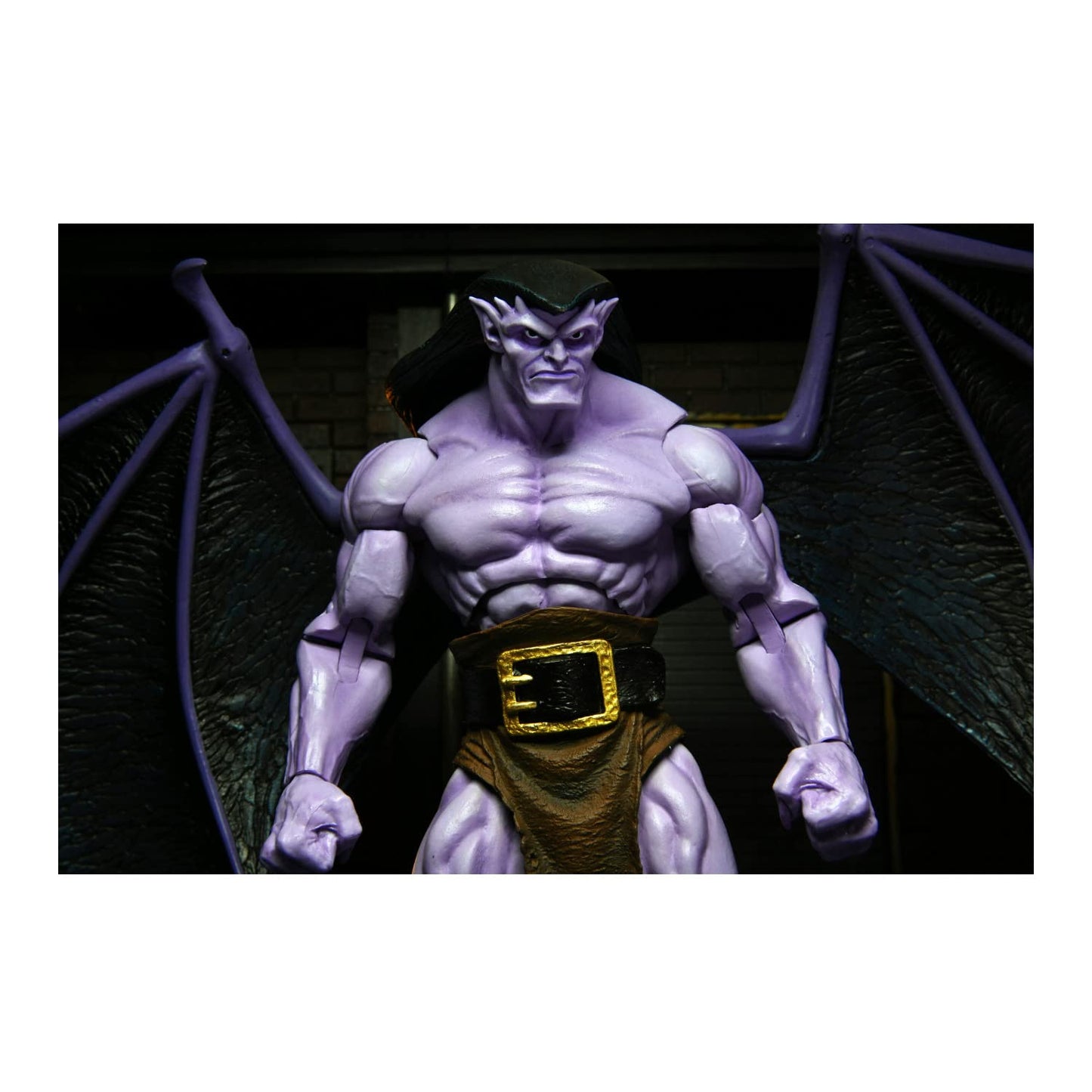 NECA Gargoyles Ultimate Goliath 8-Inch Action Figure | 16-Inch Wingspan