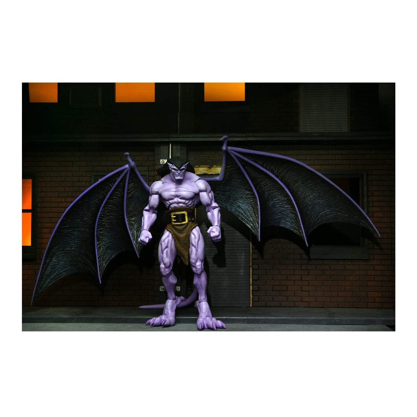 NECA Gargoyles Ultimate Goliath 8-Inch Action Figure | 16-Inch Wingspan