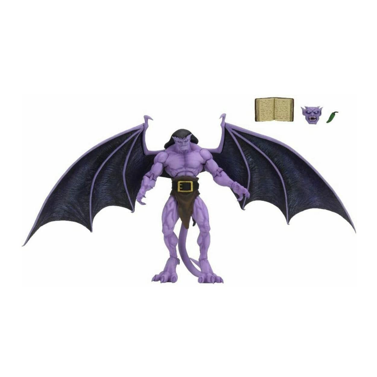 NECA Gargoyles Ultimate Goliath 8-Inch Action Figure | 16-Inch Wingspan