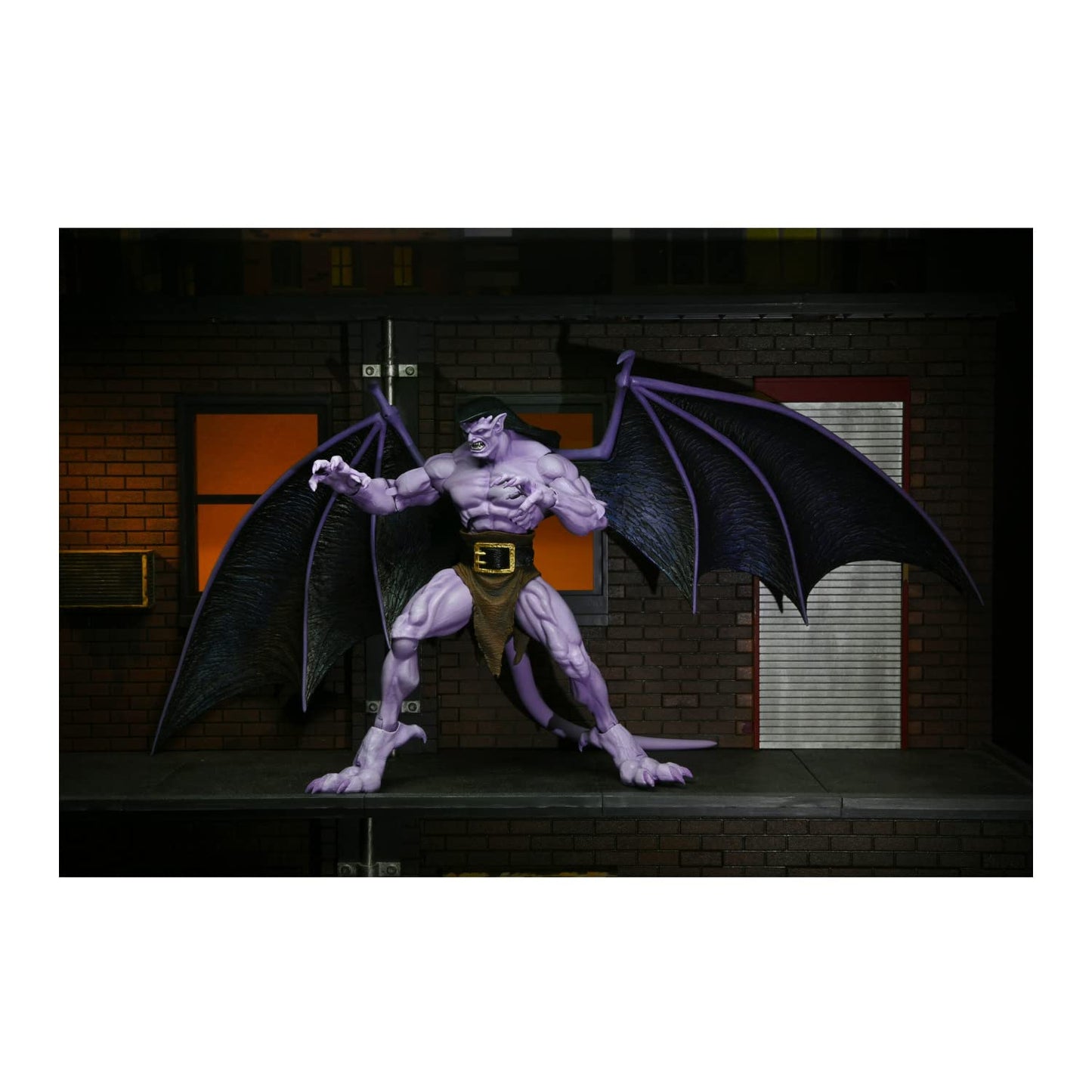 NECA Gargoyles Ultimate Goliath 8-Inch Action Figure | 16-Inch Wingspan