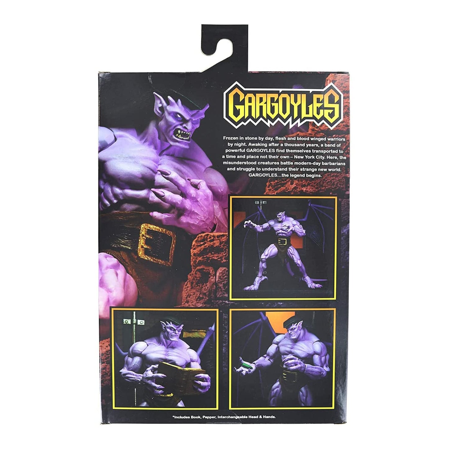 NECA Gargoyles Ultimate Goliath 8-Inch Action Figure | 16-Inch Wingspan