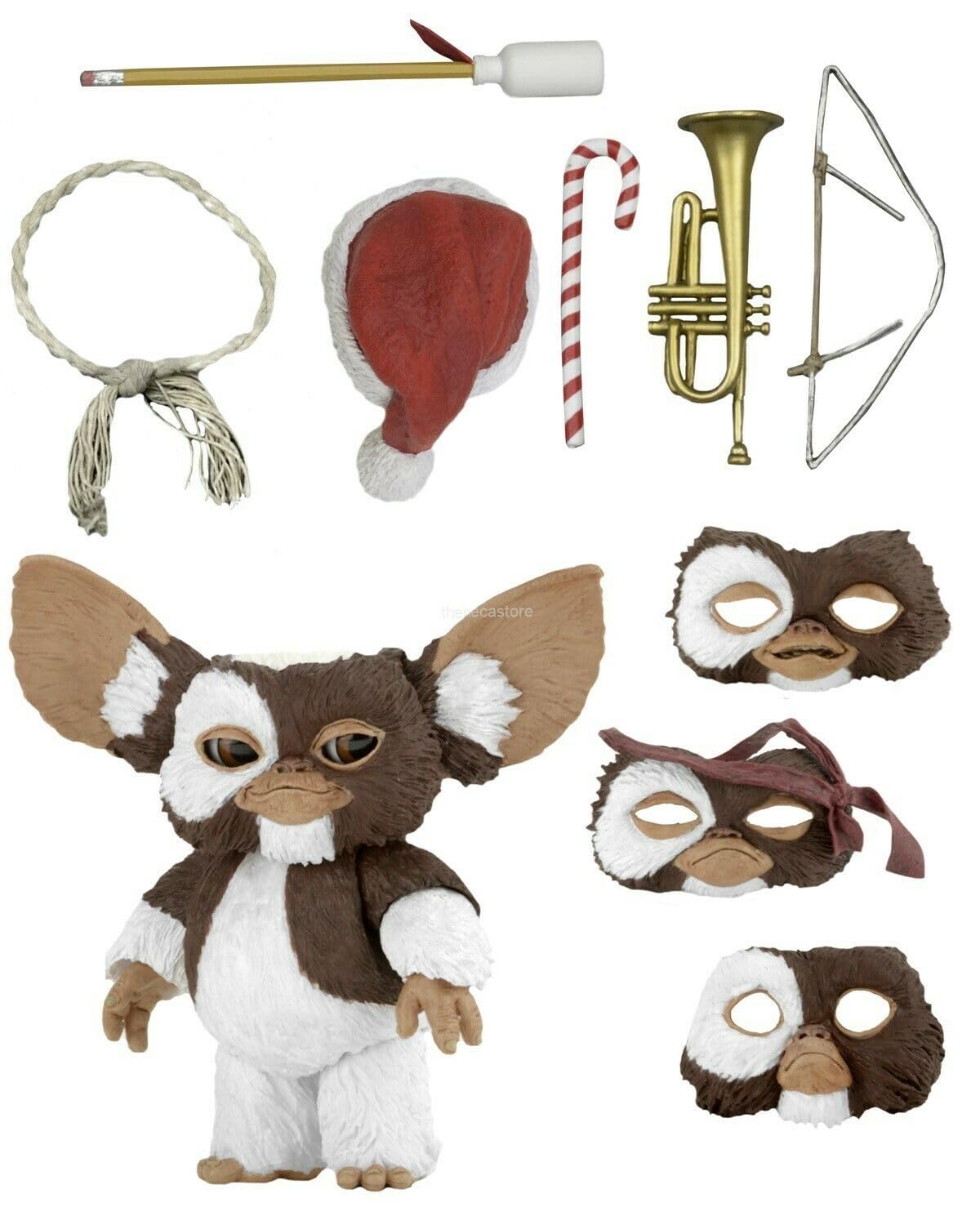 NECA Gizmo 7-Inch Ultimate Figure | Fully Poseable Gremlins Gizmo Collectible
