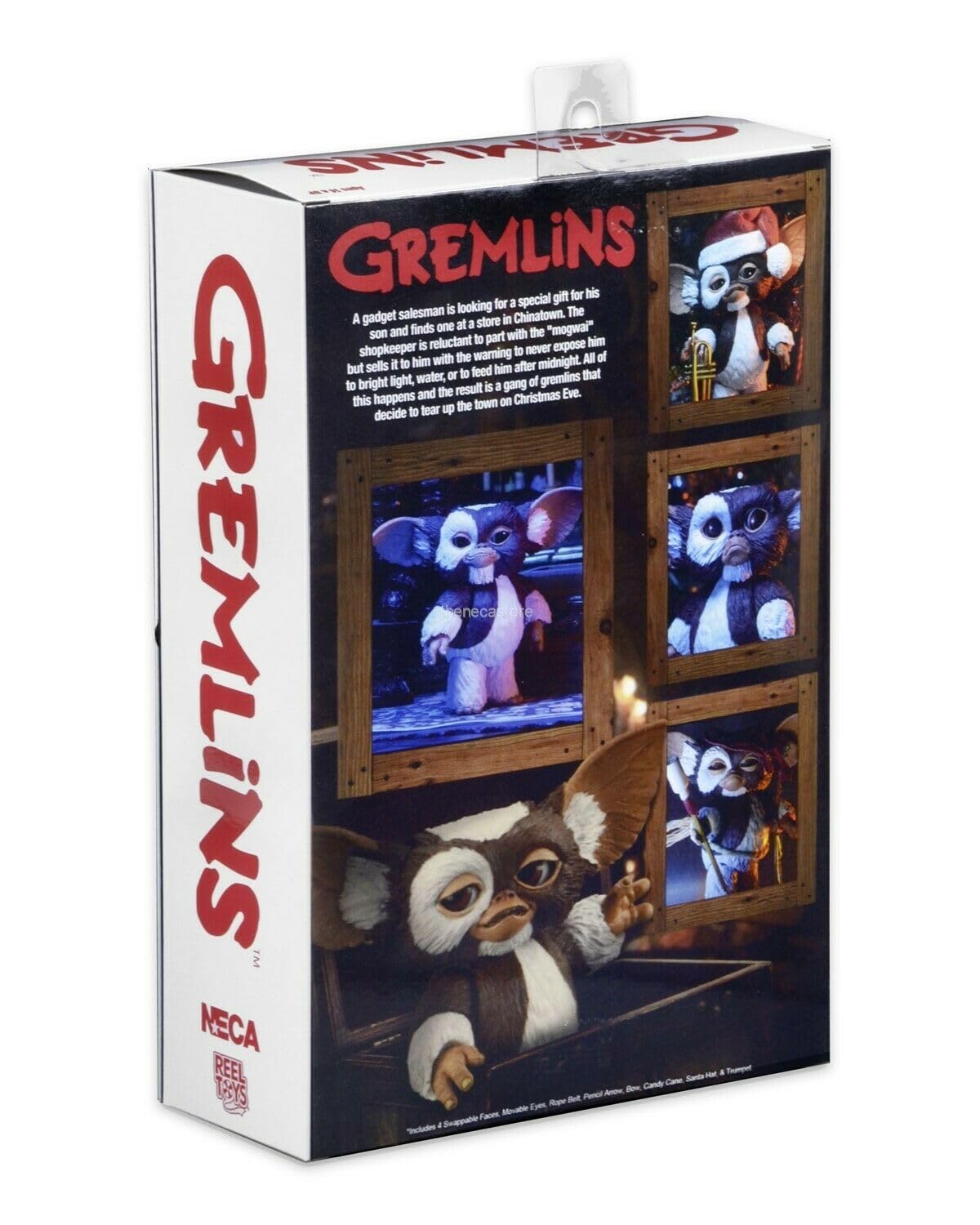 NECA Gizmo 7-Inch Ultimate Figure | Fully Poseable Gremlins Gizmo Collectible