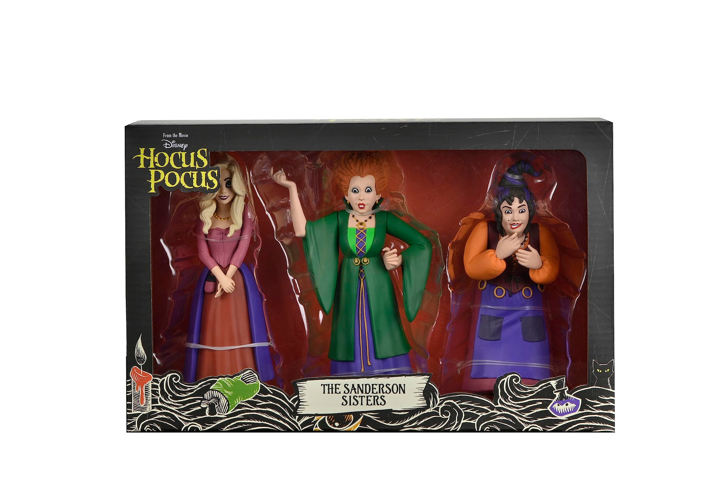 NECA Hocus Pocus Toony Terror Sanderson Sisters 6" Action Figure 3-Pack