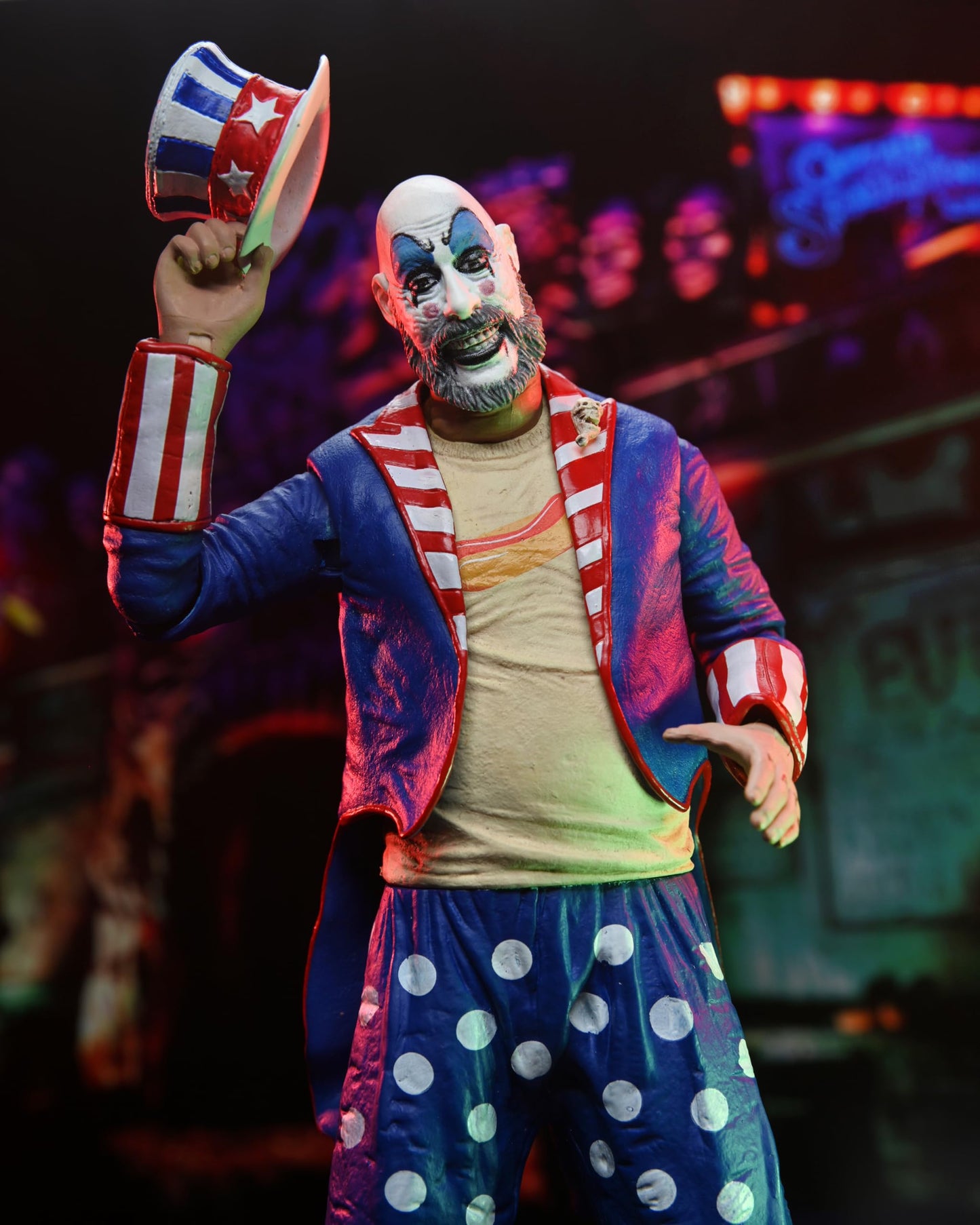 NECA Captain Spaulding 7-Inch Action Figure - House of 1000 Corpses 20th Anniversary