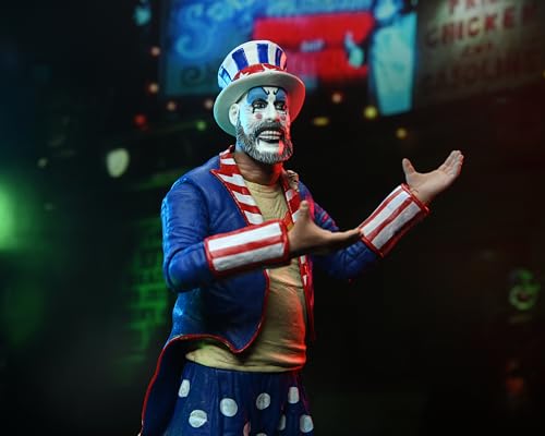 NECA Captain Spaulding 7-Inch Action Figure - House of 1000 Corpses 20th Anniversary