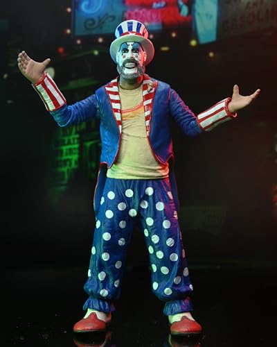 NECA Captain Spaulding 7-Inch Action Figure - House of 1000 Corpses 20th Anniversary