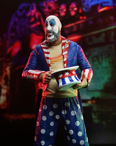 NECA Captain Spaulding 7-Inch Action Figure - House of 1000 Corpses 20th Anniversary