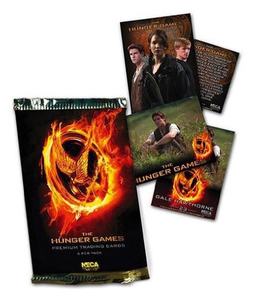 NECA The Hunger Games Trading Cards Box – 24 Packs, 72 Cards