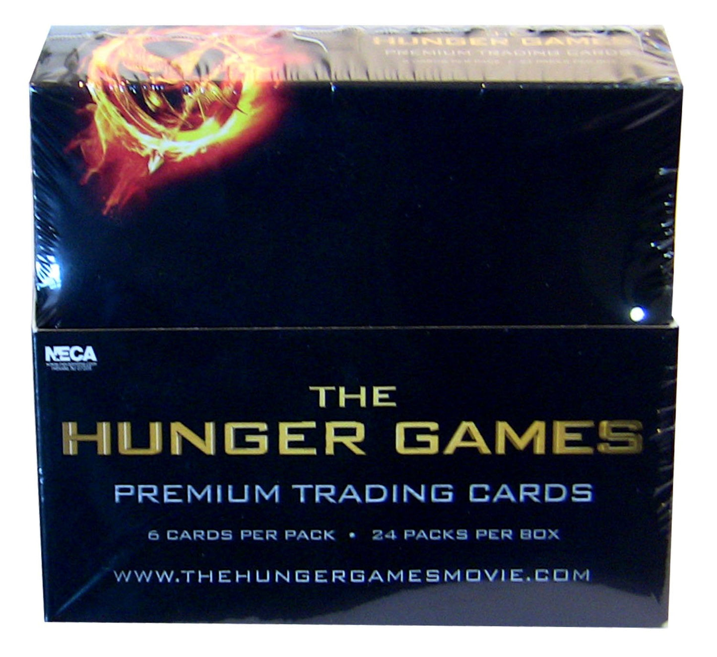 NECA The Hunger Games Trading Cards Box – 24 Packs, 72 Cards