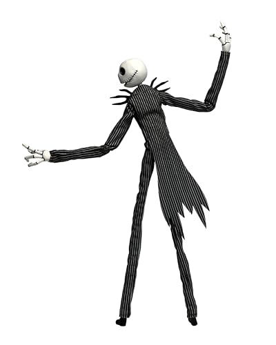 NECA Jack Skellington 9" Articulated Figure with Pumpkin – 30th Anniversary Nightmare Before Christmas