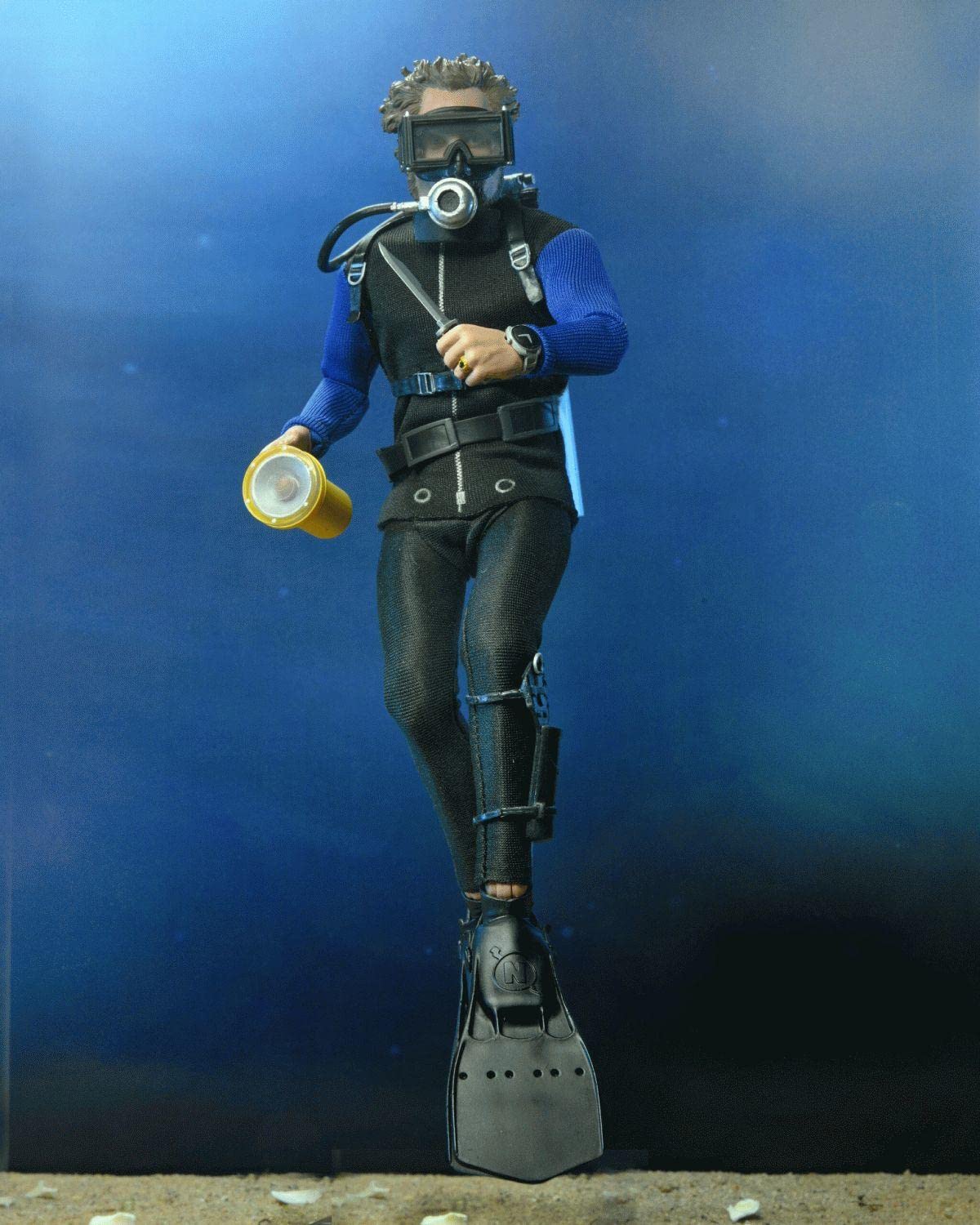 NECA Jaws Hooper 8-Inch Clothed Action Figure – Licensed Richard Dreyfuss