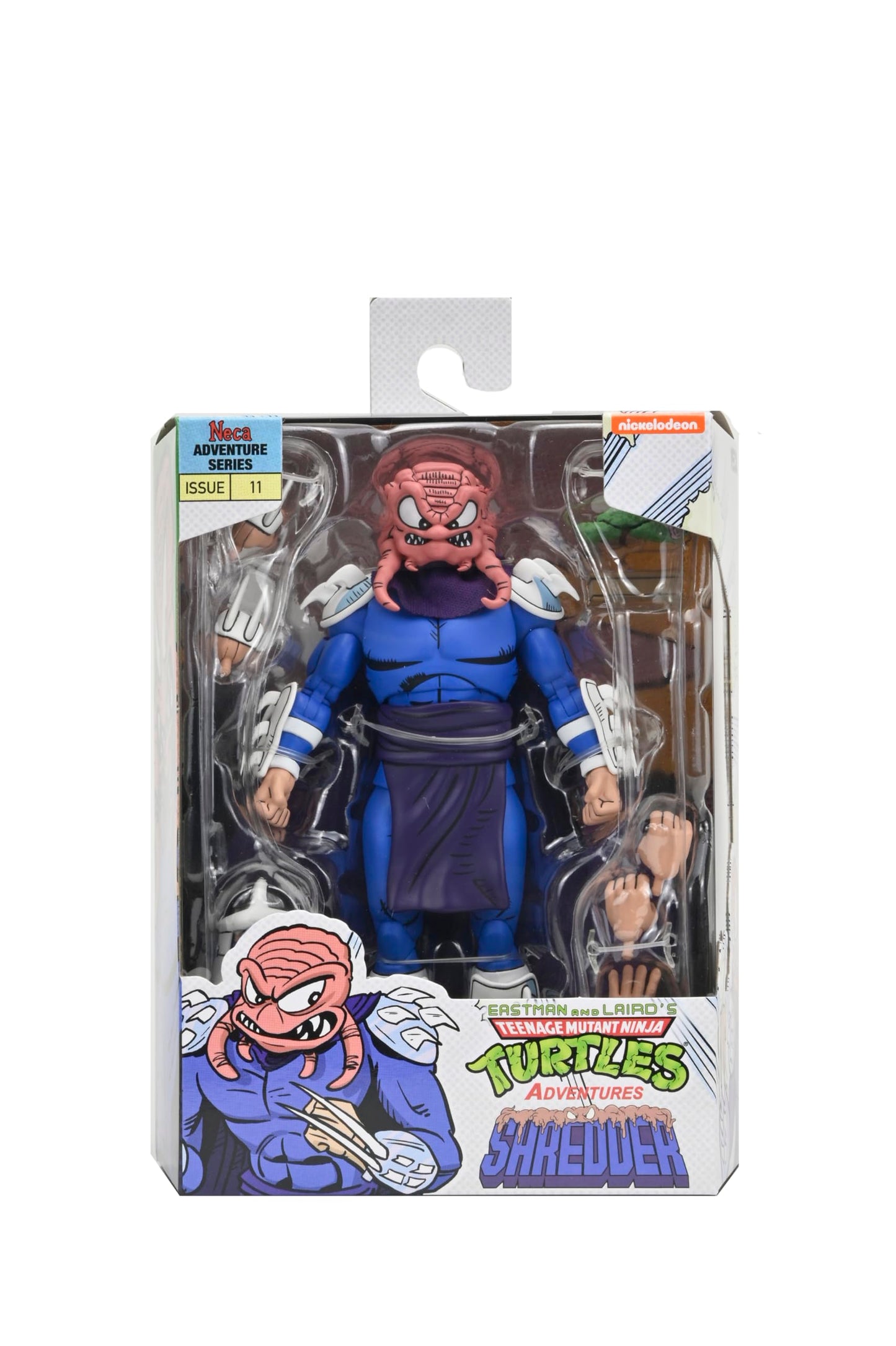 NECA TMNT Archie Comics 7-Inch Krang/Shredder Figure - Collectible Action Figure