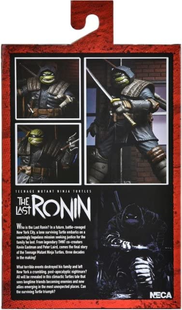 NECA The Last Ronin 7-inch Armored Action Figure | TMNT Collectible
