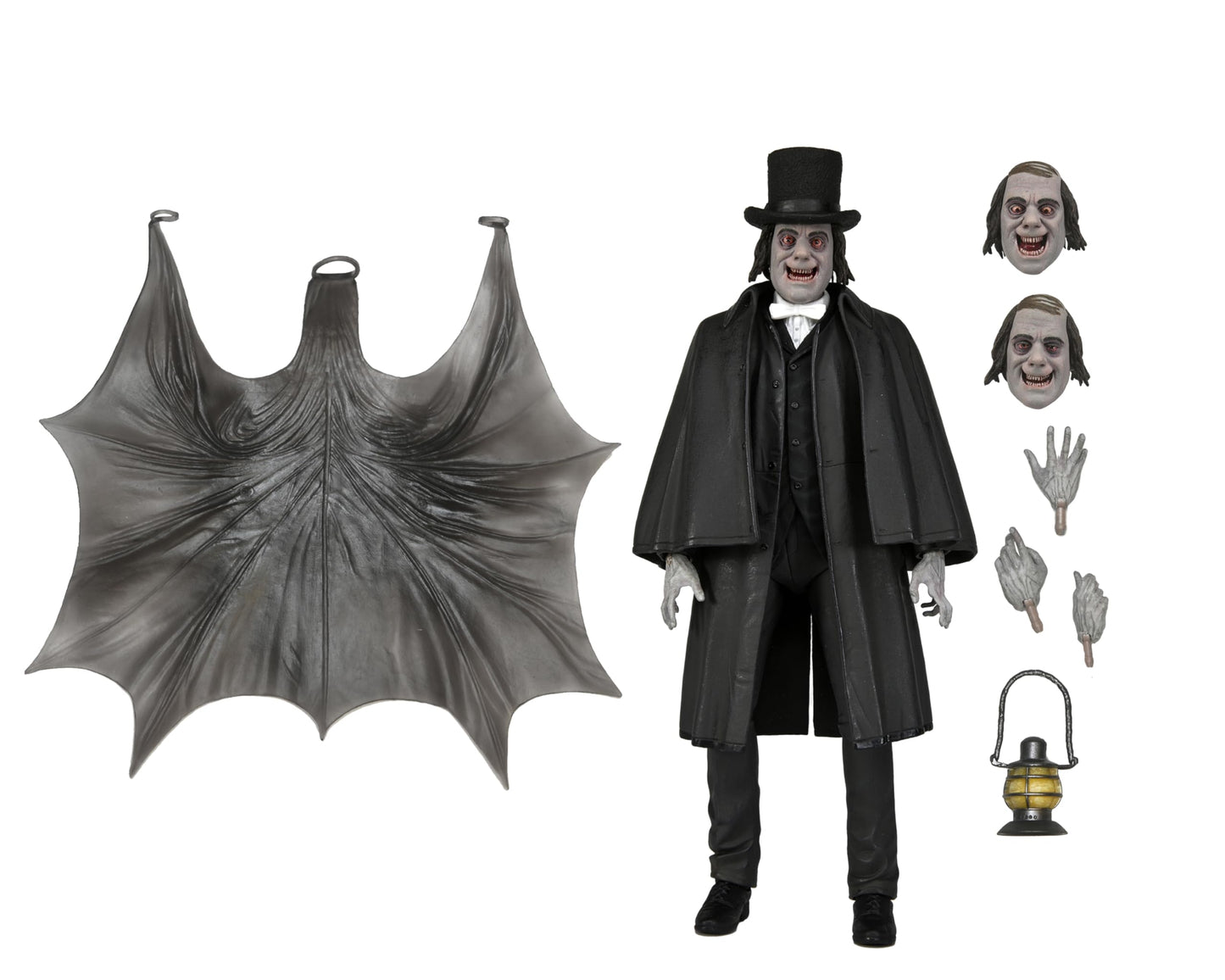 NECA London After Midnight Edward Burke 7-Inch Ultimate Action Figure – Officially Licensed