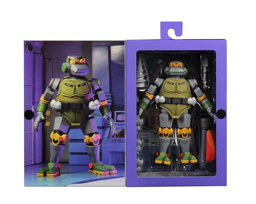 NECA 7-Inch Mighty Metalhead Ultimate Action Figure - TMNT Deluxe Collectible