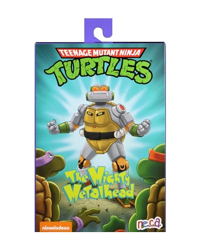NECA 7-Inch Mighty Metalhead Ultimate Action Figure - TMNT Deluxe Collectible