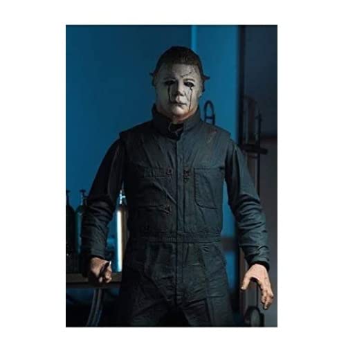 NECA Halloween 2 Ultimate Michael Myers 7-Inch Scale Action Figure | 25+ Points of Articulation & Accessories