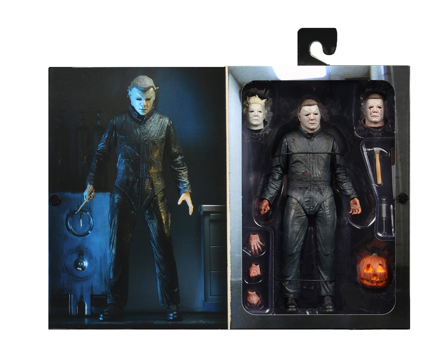 NECA Halloween 2 Ultimate Michael Myers 7-Inch Scale Action Figure | 25+ Points of Articulation & Accessories