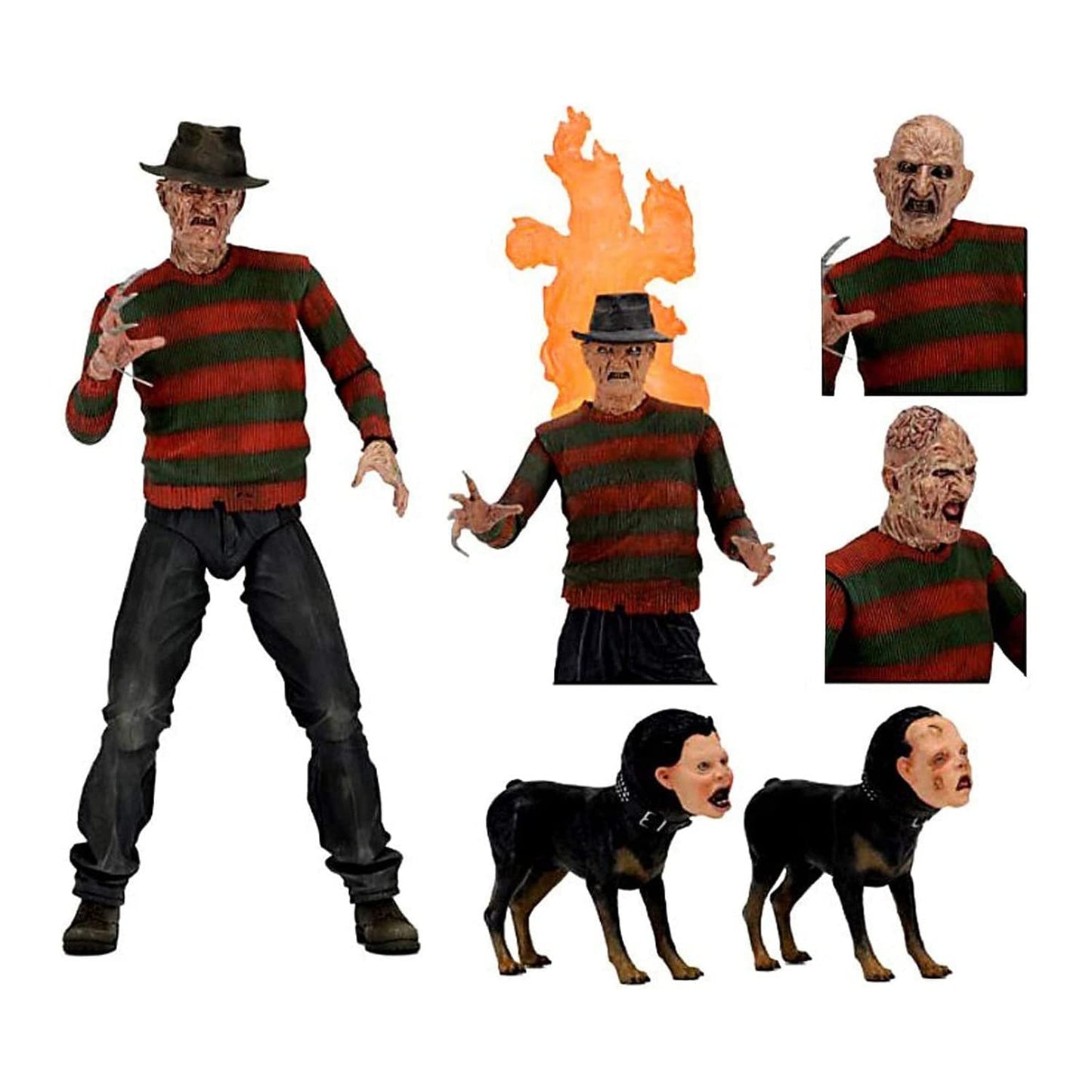 NECA Nightmare on Elm Street 7" Ultimate Part 2 Freddy – Collectible Action Figure