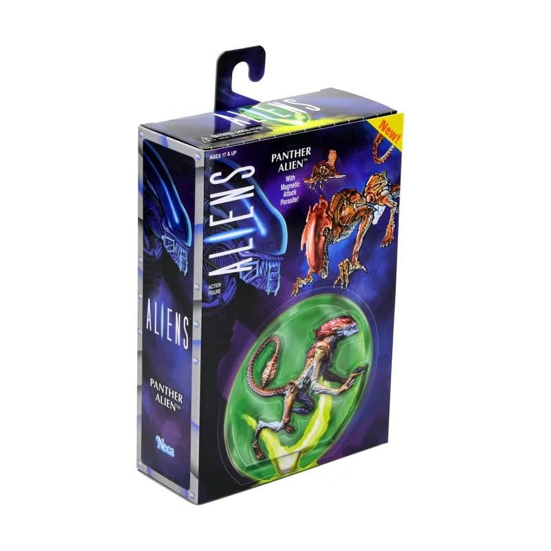 NECA Aliens Panther Alien – 7-Inch Scale Ultimate Kenner Tribute Figure