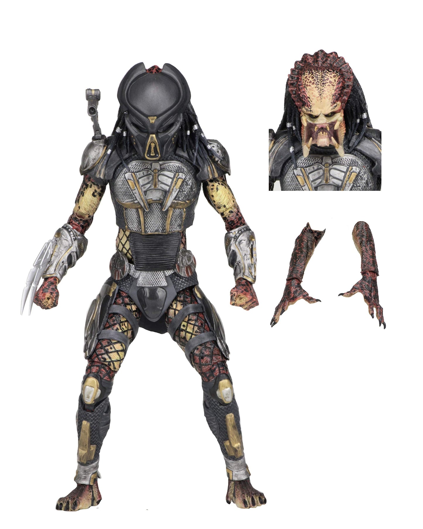 NECA Predator (2018) 7-Inch Ultimate Fugitive Predator Action Figure