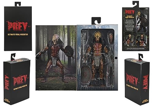 NECA Collectible Prey Ultimate Feral Predator 7-Inch Action Figure