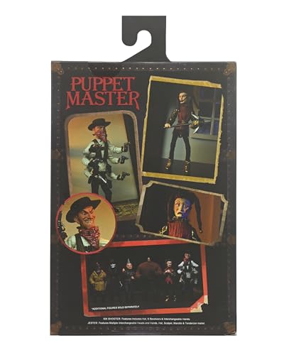 NECA Puppet Master 7-inch Scale Action Figure – Ultimate Six-Shooter & Jester 2-Pack