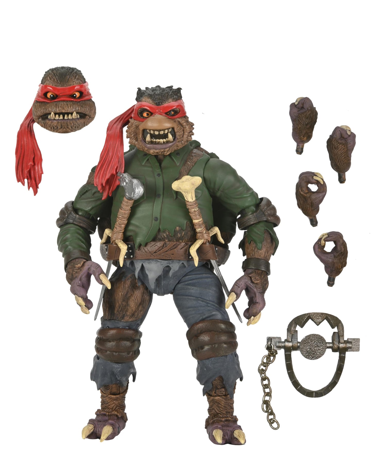 NECA Raphael as Wolfman 7in Action Figure – TMNT Universal Monsters