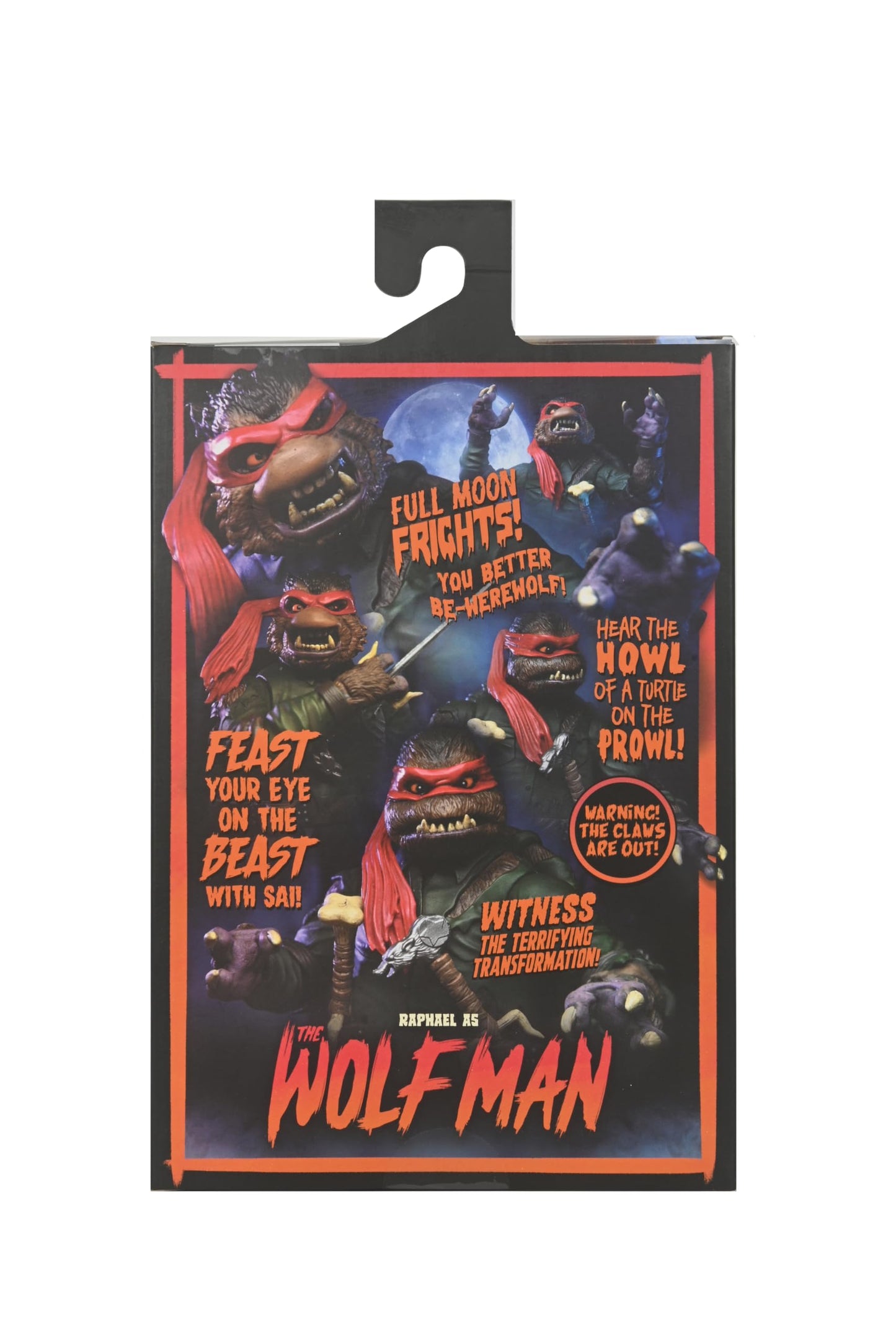 NECA Raphael as Wolfman 7in Action Figure – TMNT Universal Monsters
