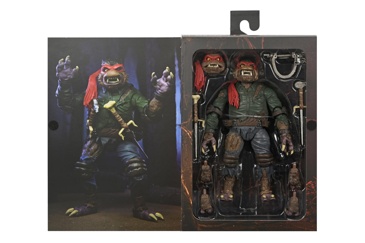 NECA Raphael as Wolfman 7in Action Figure – TMNT Universal Monsters