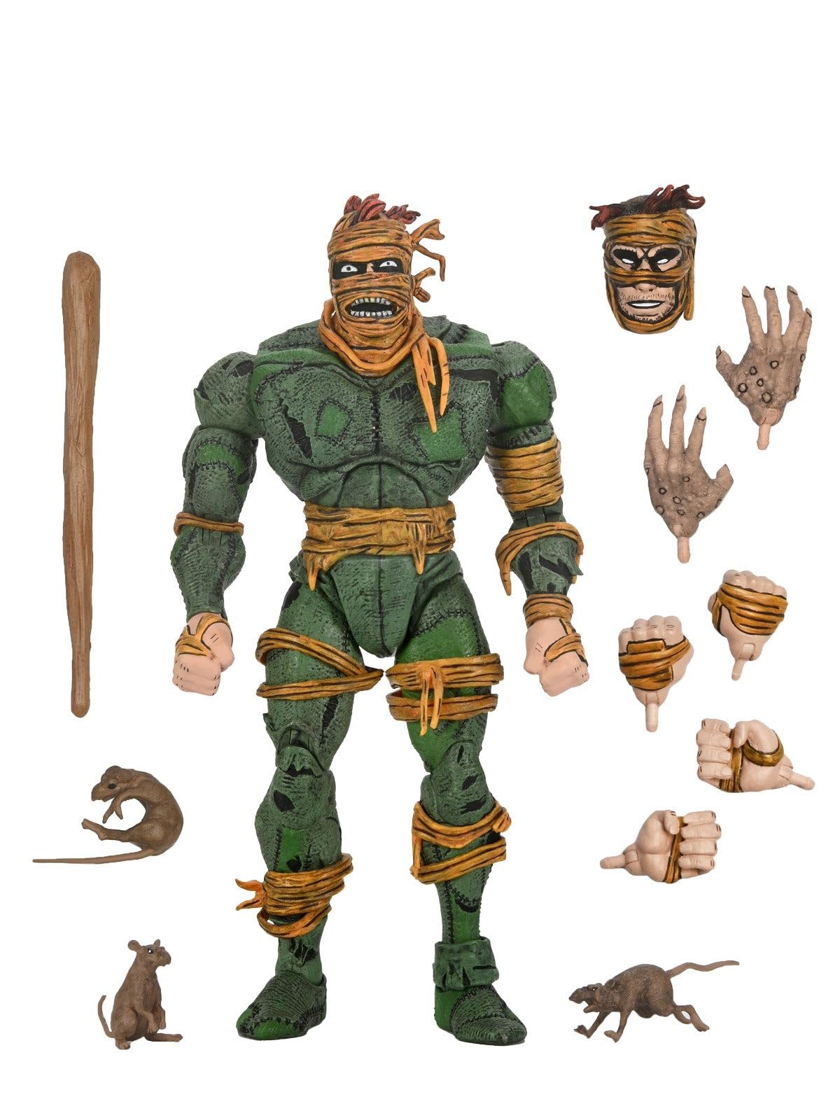 NECA Rat King 7-Inch Action Figure | TMNT Mirage Comics Collectibles