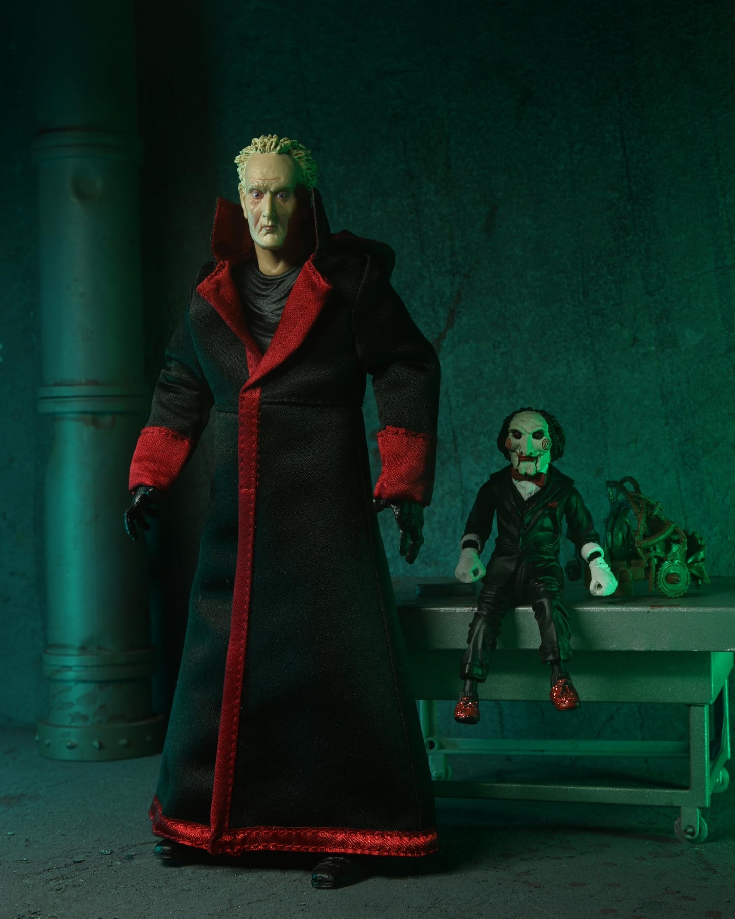 NECA Saw Ultimate Jigsaw Killer – 7" Action Figure with Black Robe