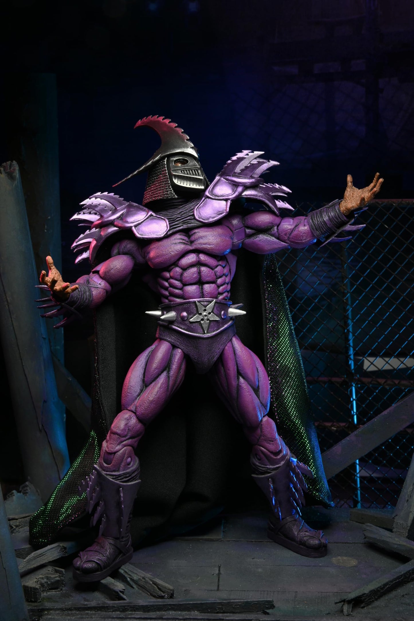 NECA Ultimate Shredder – TMNT II Secret of the Ooze, 7" Scale Action Figure, 30th Anniversary European Homage