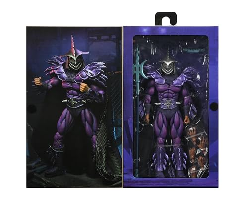 NECA Ultimate Shredder – TMNT II Secret of the Ooze, 7" Scale Action Figure, 30th Anniversary European Homage