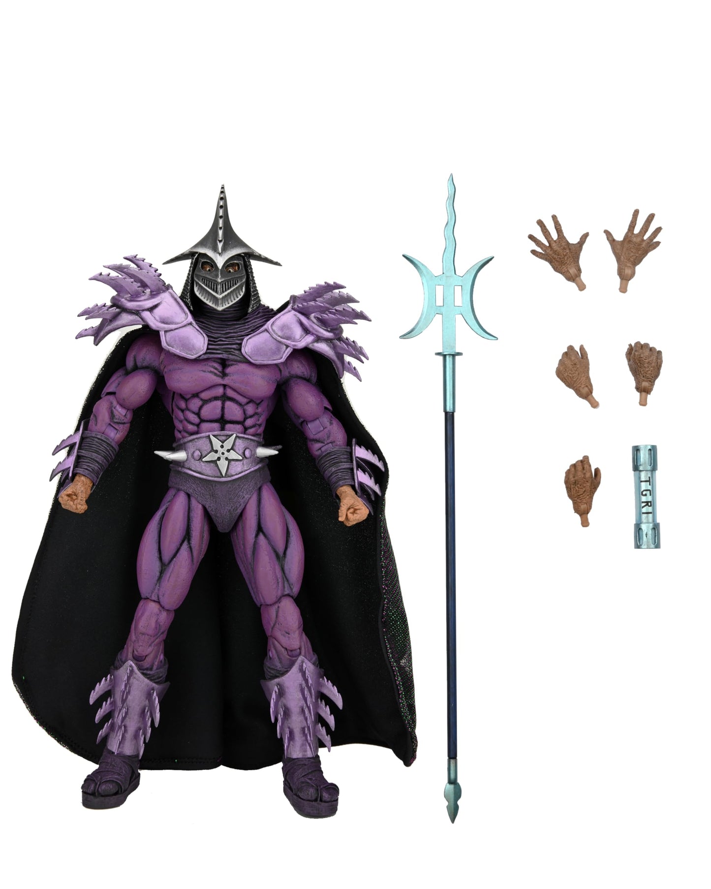 NECA Ultimate Shredder – TMNT II Secret of the Ooze, 7" Scale Action Figure, 30th Anniversary European Homage