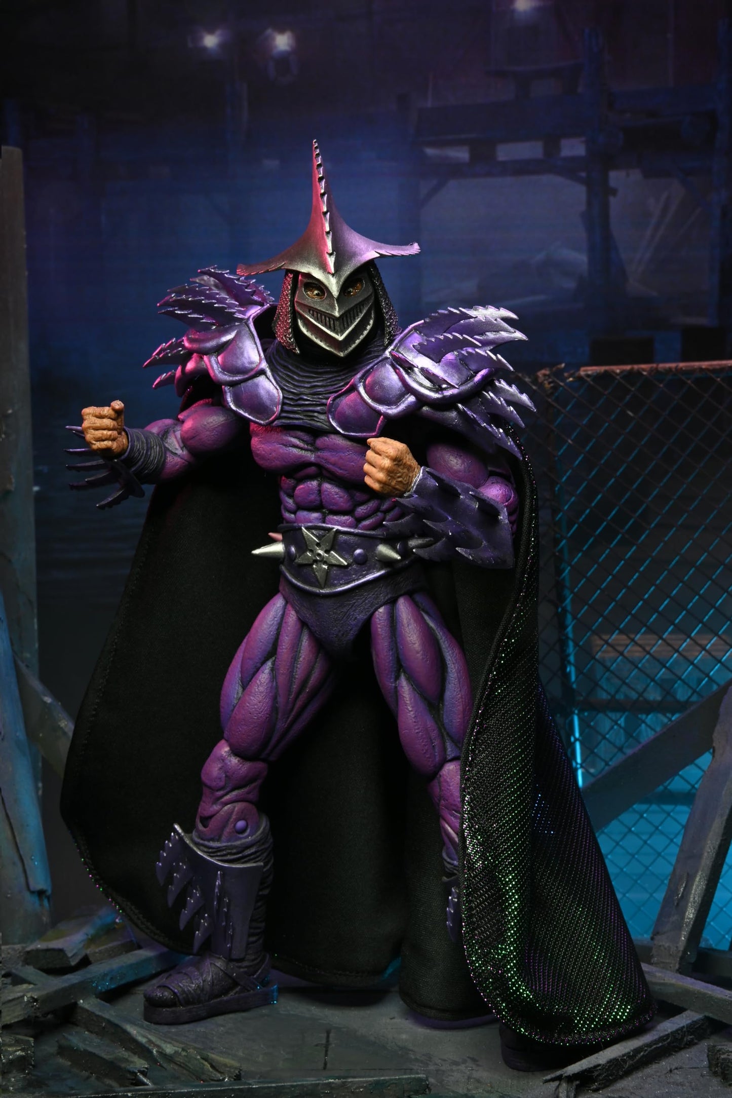 NECA Ultimate Shredder – TMNT II Secret of the Ooze, 7" Scale Action Figure, 30th Anniversary European Homage