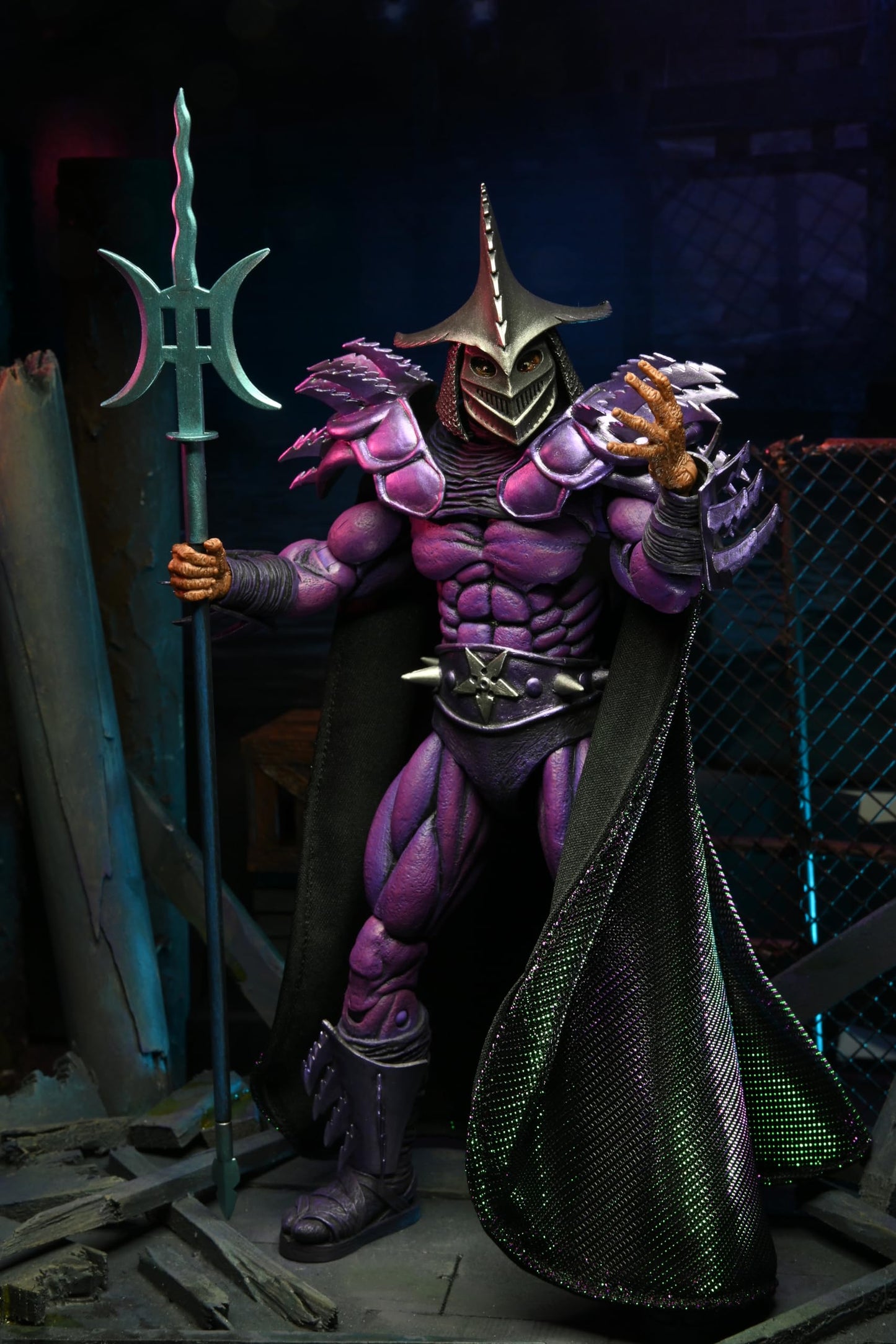 NECA Ultimate Shredder – TMNT II Secret of the Ooze, 7" Scale Action Figure, 30th Anniversary European Homage
