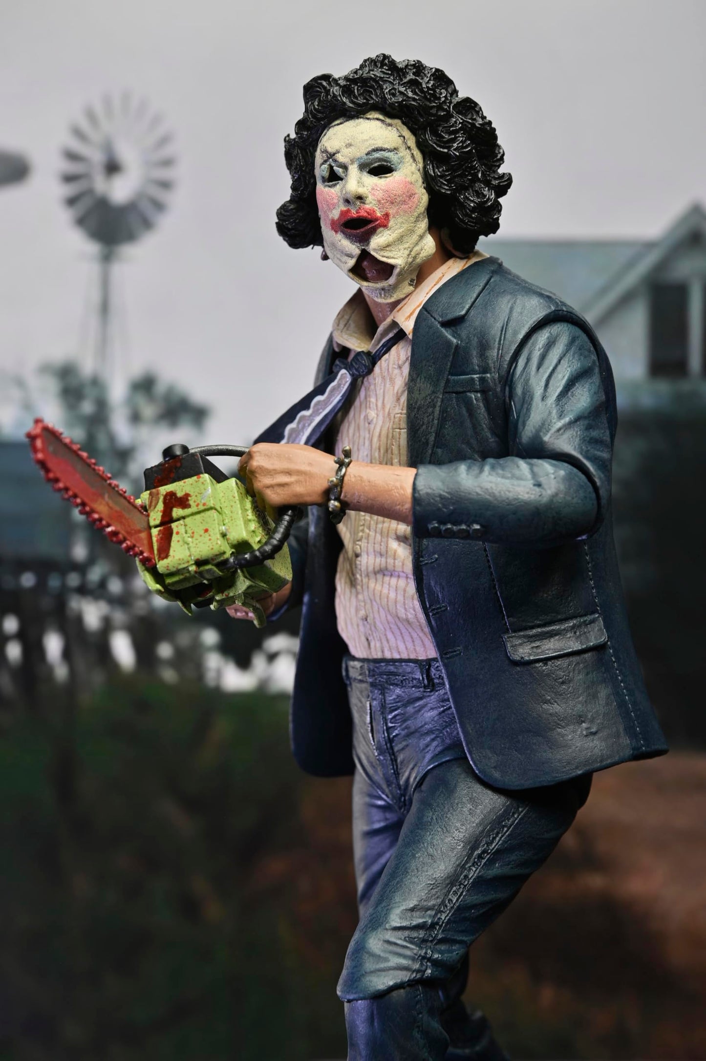 NECA Texas Chainsaw Massacre 50th Anniversary Ultimate Pretty Woman Leatherface 7-Inch Action Figure