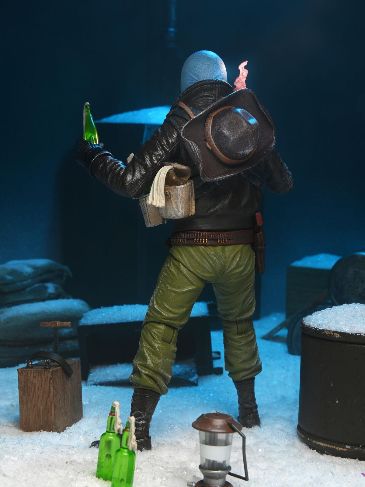 NECA The Thing ULT MacReady 7-Inch Action Figure with Interchangeable Heads and Accessories