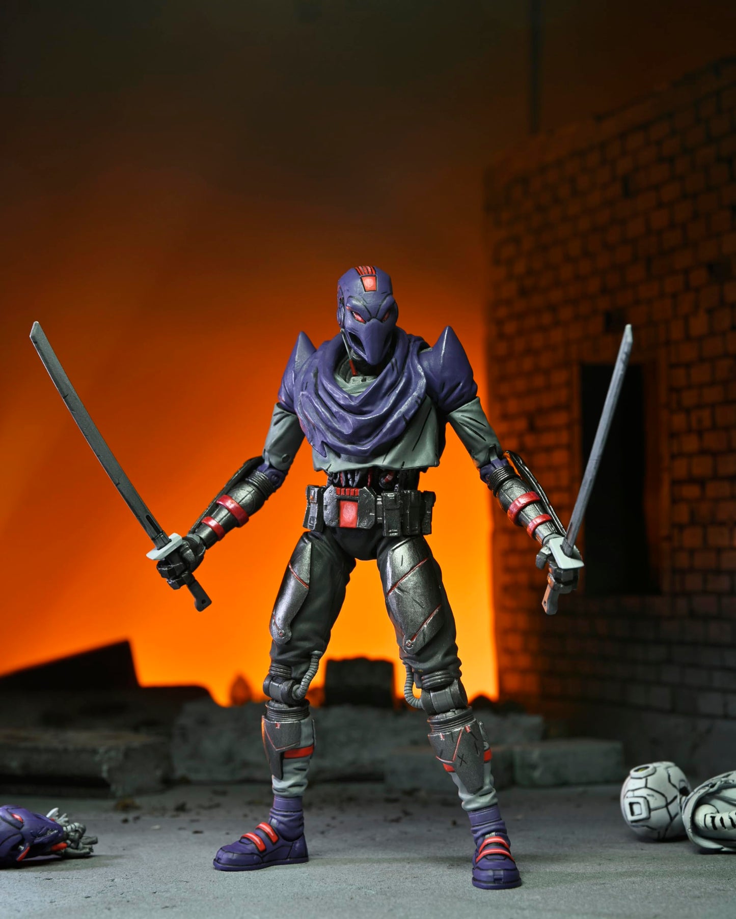 NECA TMNT The Last Ronin Ultimate Foot Bot – 7-Inch Action Figure