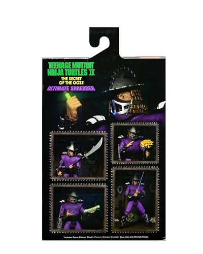 NECA TMNT 2 Secret of the Ooze Shredder – 7-Inch Ultimate Figure