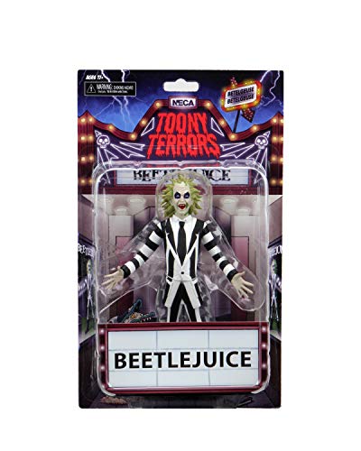 NECA Toony Terrors Series 4 Beetlejuice 6-Inch Action Figure | Officially Licensed