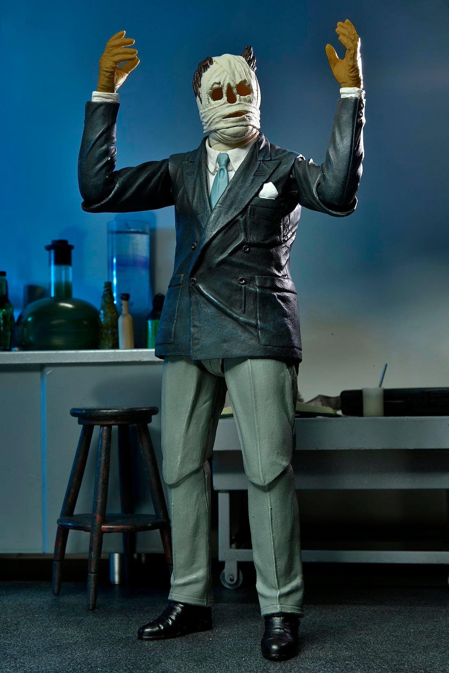 NECA Universal Monsters 7-Inch Ultimate Invisible Man Action Figure | Color