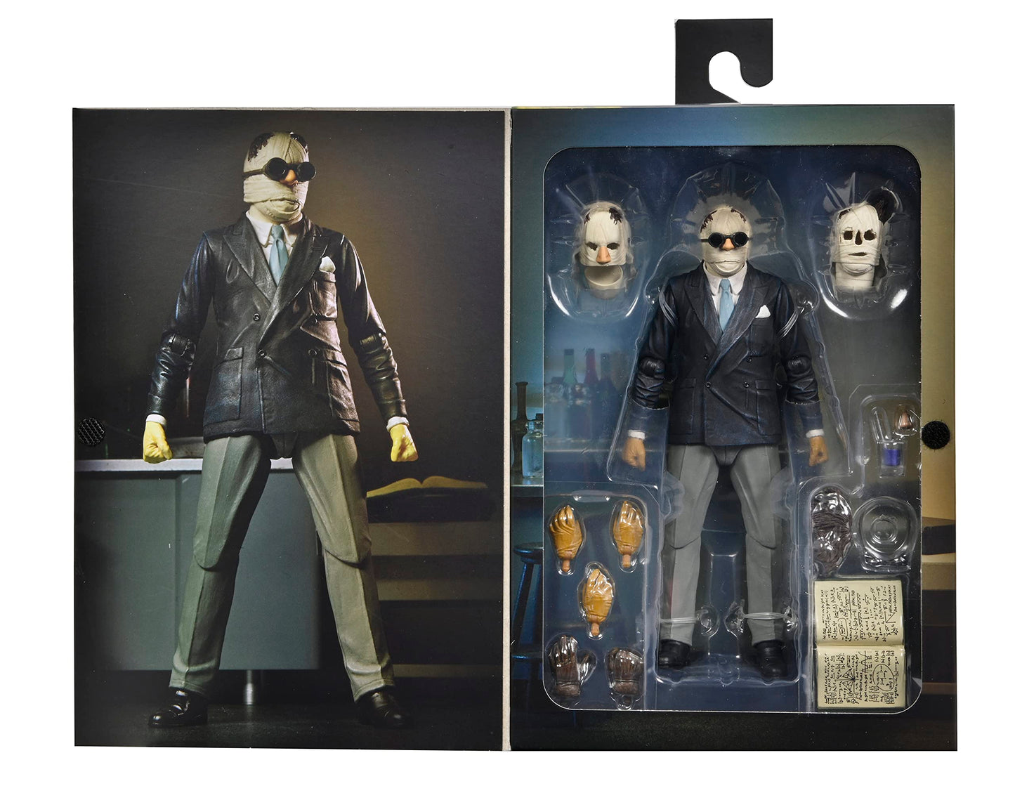 NECA Universal Monsters 7-Inch Ultimate Invisible Man Action Figure | Color