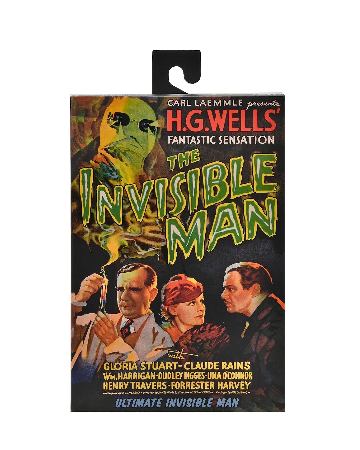 NECA Universal Monsters 7-Inch Ultimate Invisible Man Action Figure | Color
