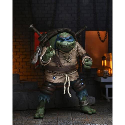NECA Universal Monsters x TMNT 7-Inch Leonardo Hunchback Action Figure — Ultimate Collectible