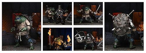 NECA Universal Monsters x TMNT 7-Inch Leonardo Hunchback Action Figure — Ultimate Collectible