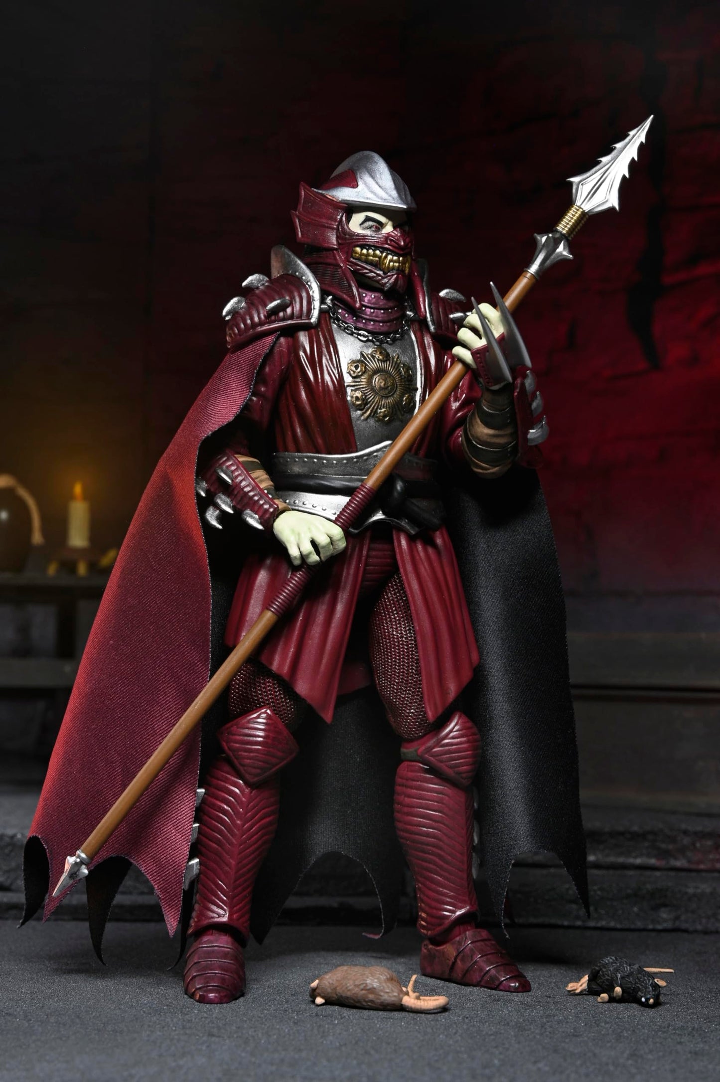 NECA Universal Monsters x TMNT Shredder as Dracula Crimson 7-Inch Figure Collectible