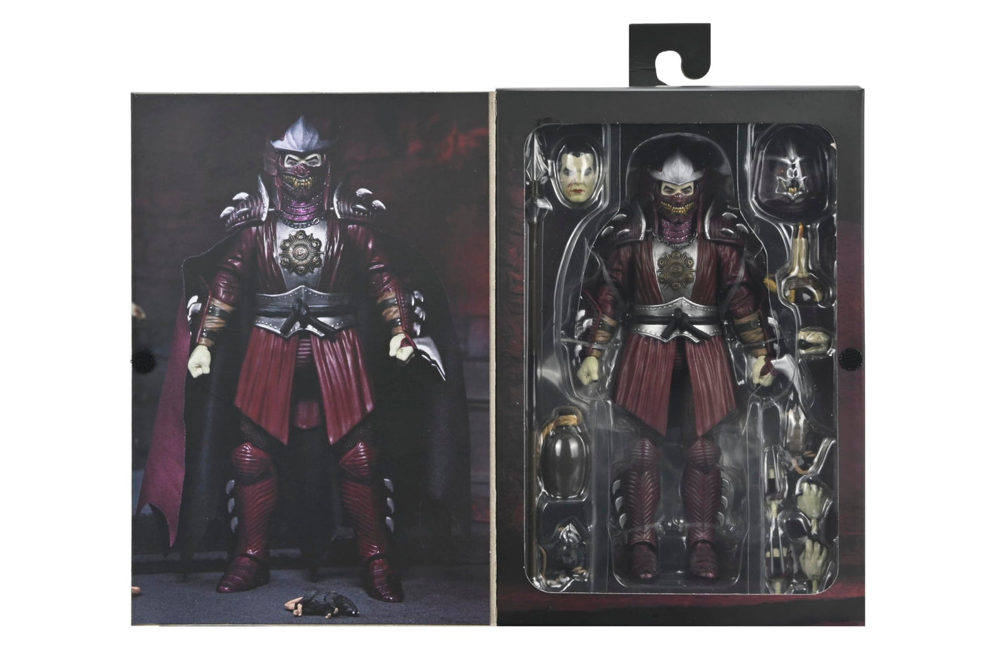 NECA Universal Monsters x TMNT Shredder as Dracula Crimson 7-Inch Figure Collectible